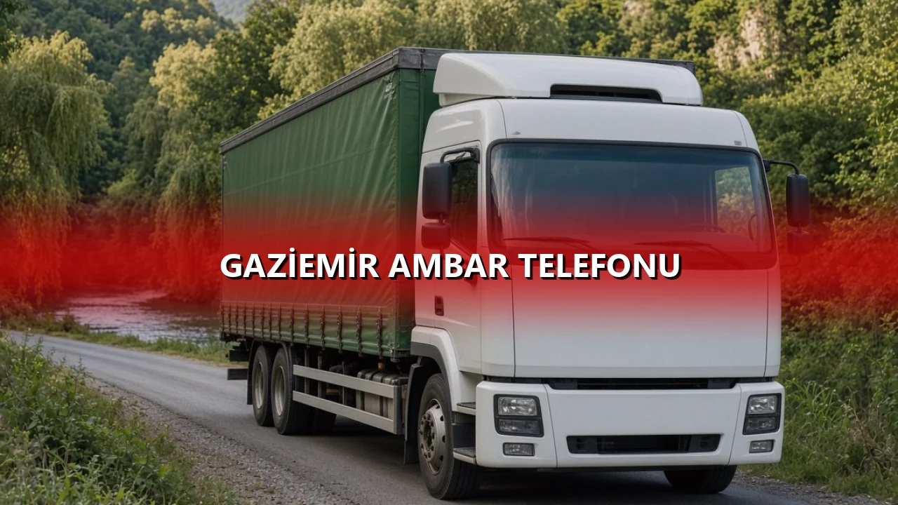 Gaziemir Ambar Telefonu